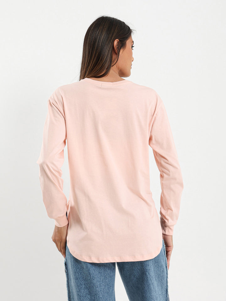 Oh My God Oversized Long Sleeve T-Shirt