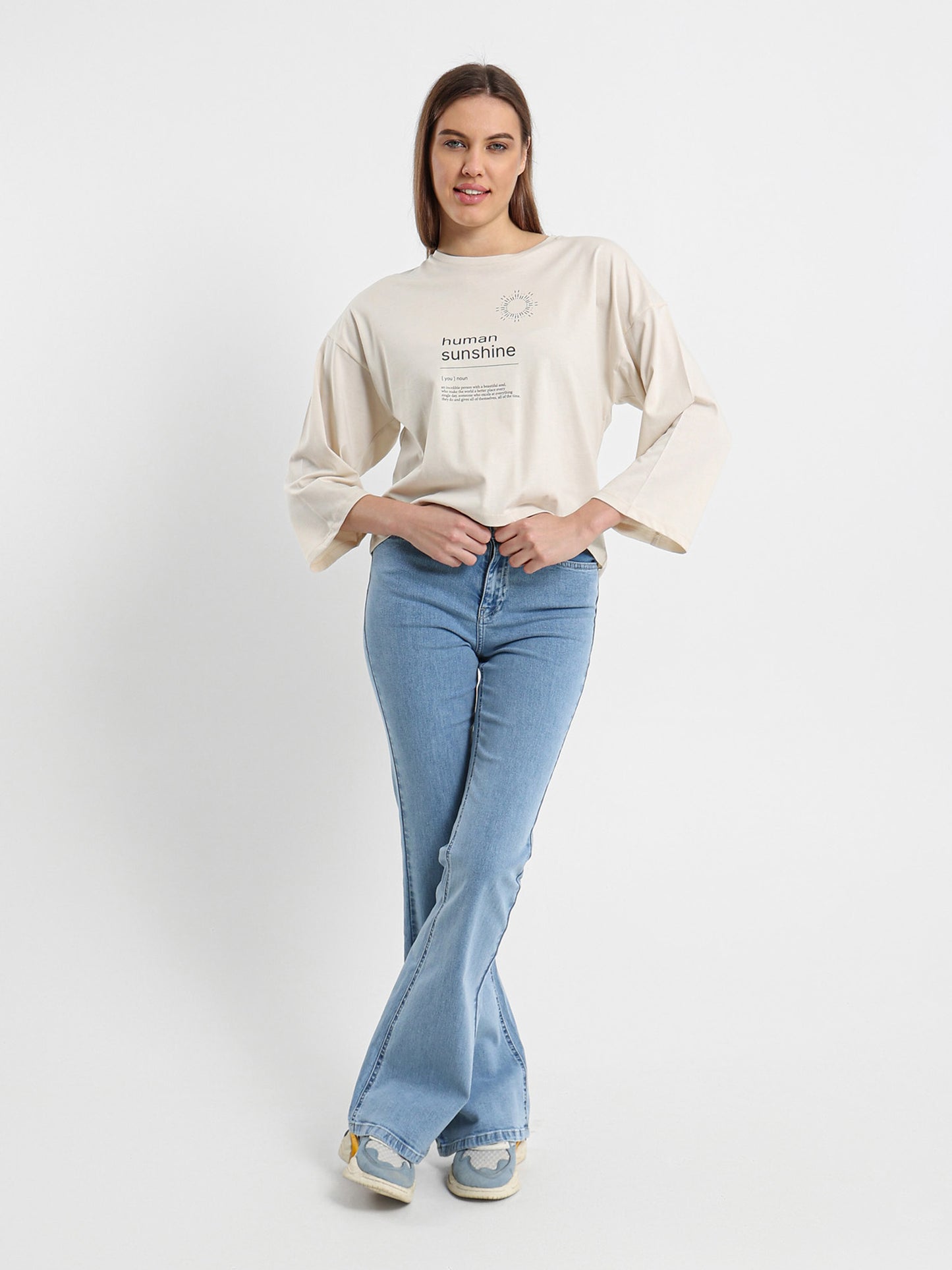 Human Sunshine Printed T-Shirt