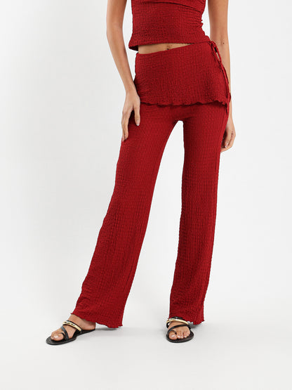 Loose Fit Drawstring Pants