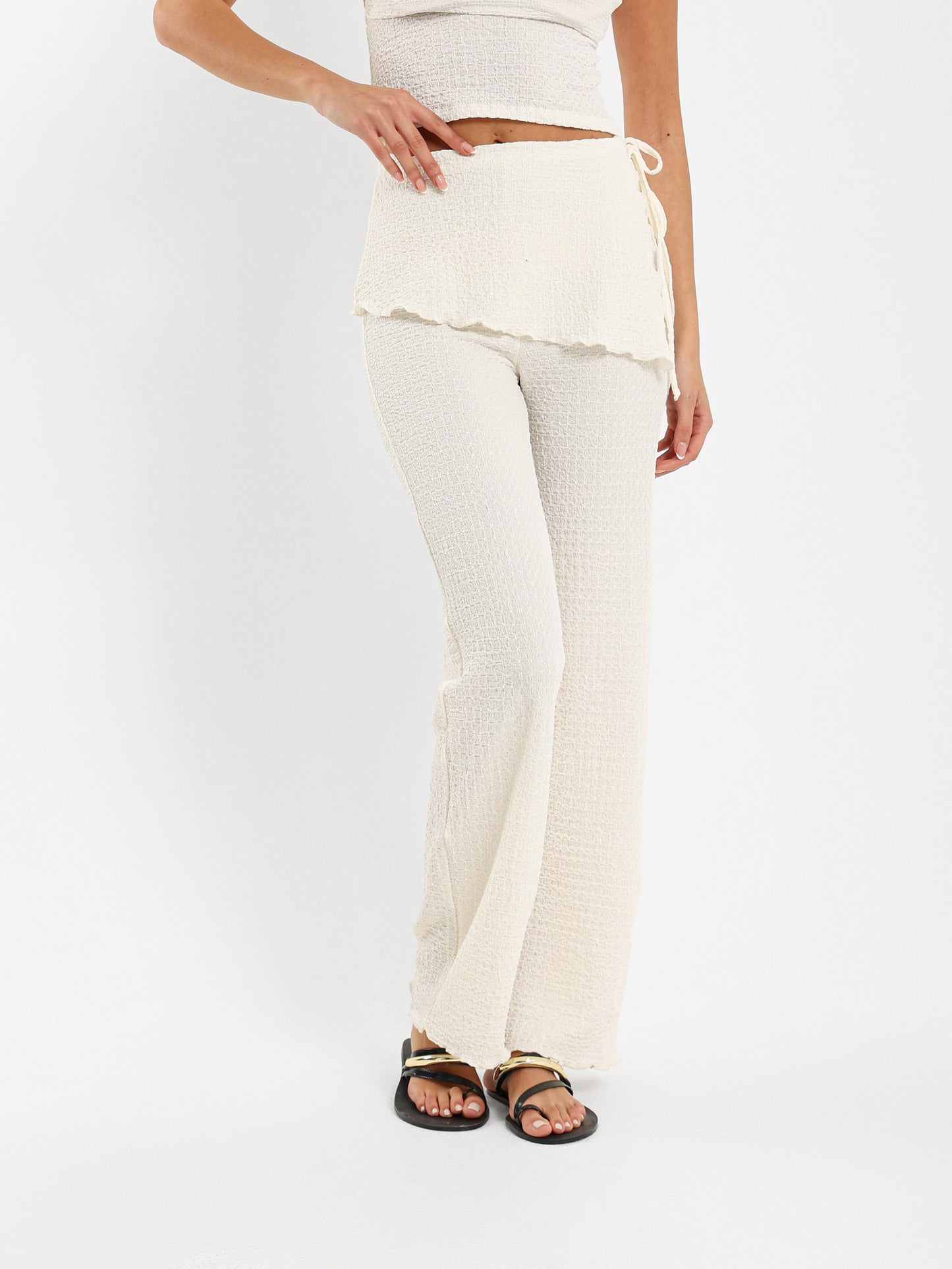 Loose Fit Drawstring Pants