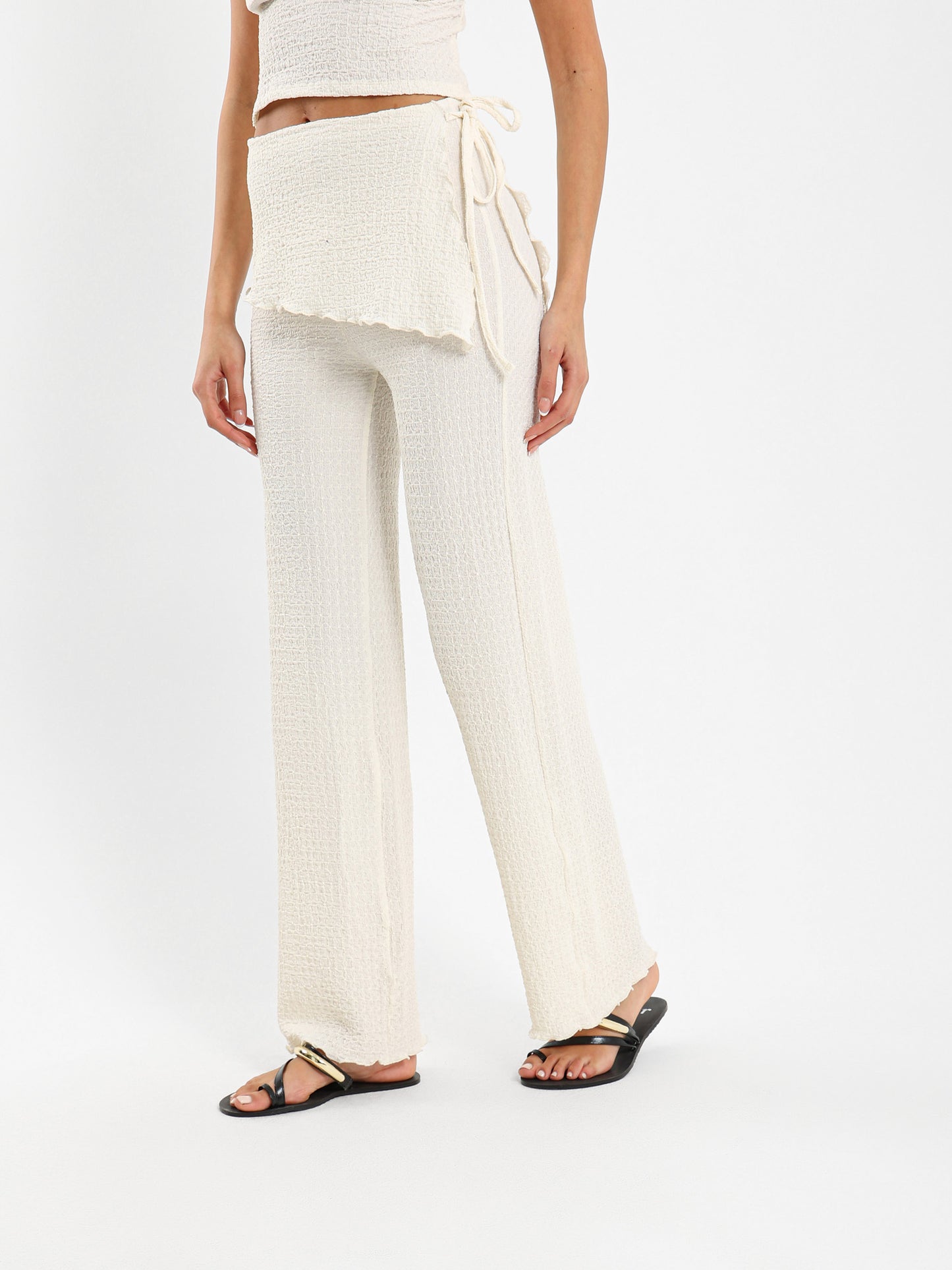 Loose Fit Drawstring Pants