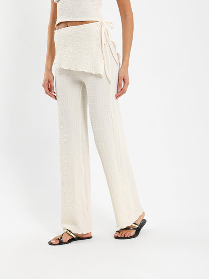 Loose Fit Drawstring Pants