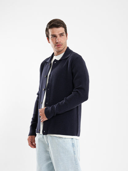 Tricot Button Up Shirt