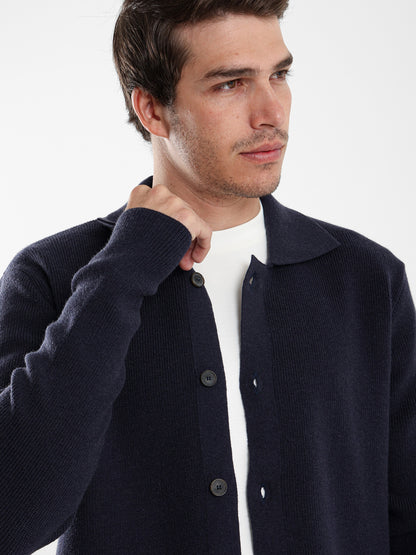 Tricot Button Up Shirt