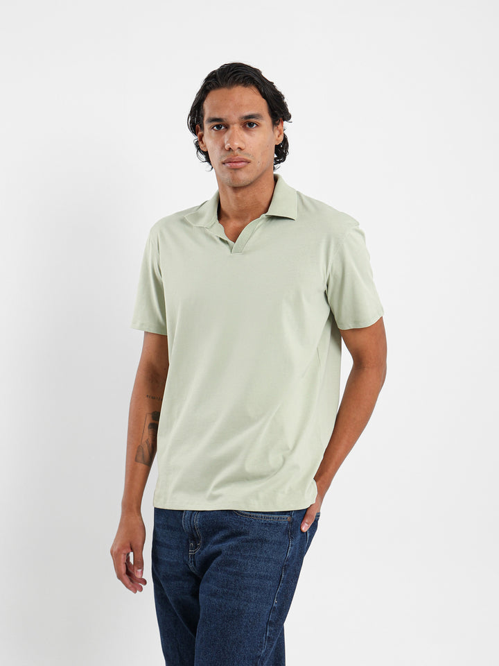 Camp Jersey Short Sleeve Polo