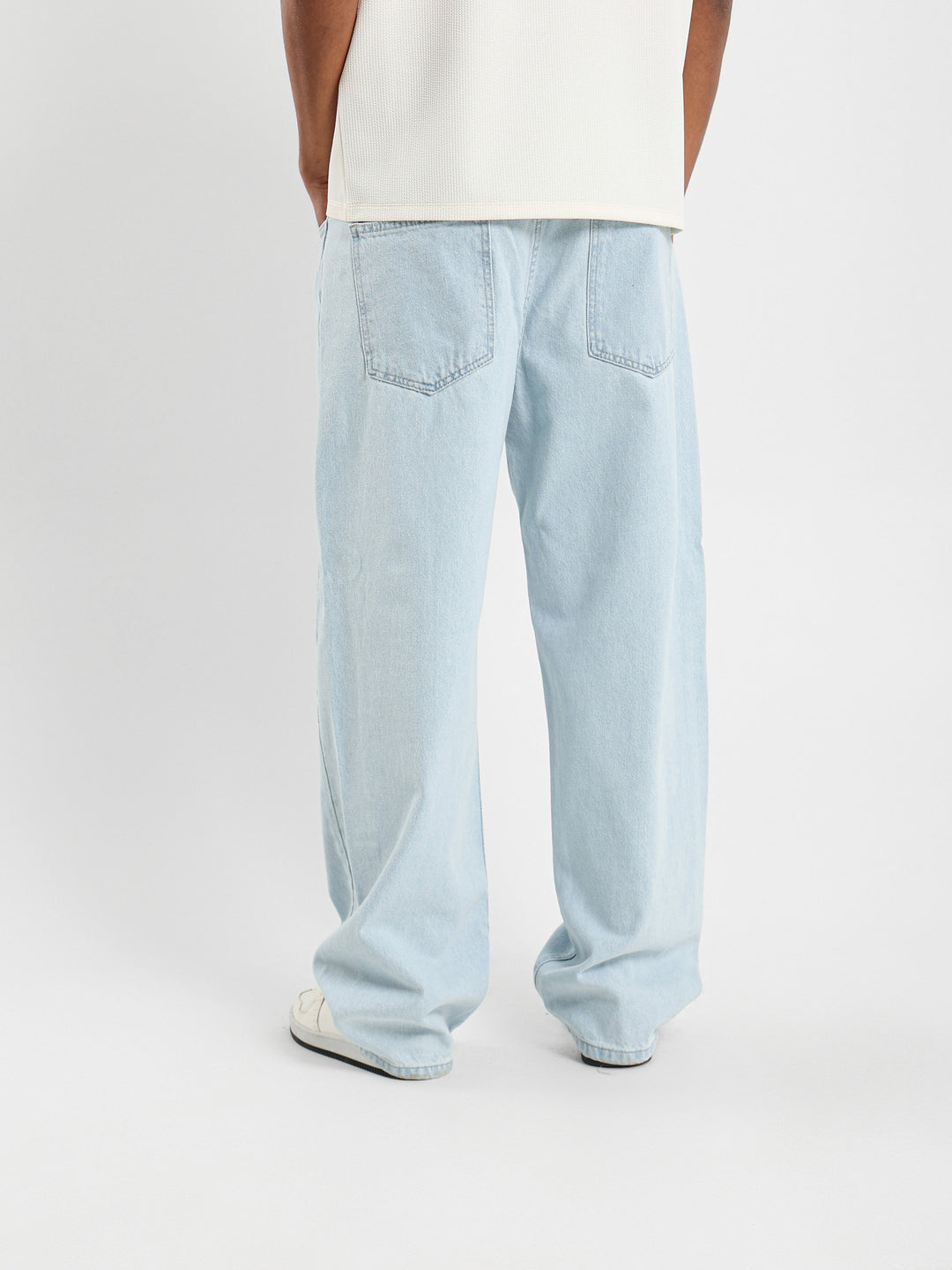 Random Wash Baggy Jeans