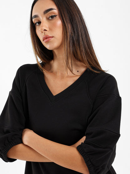 V-neck Sweatshirt