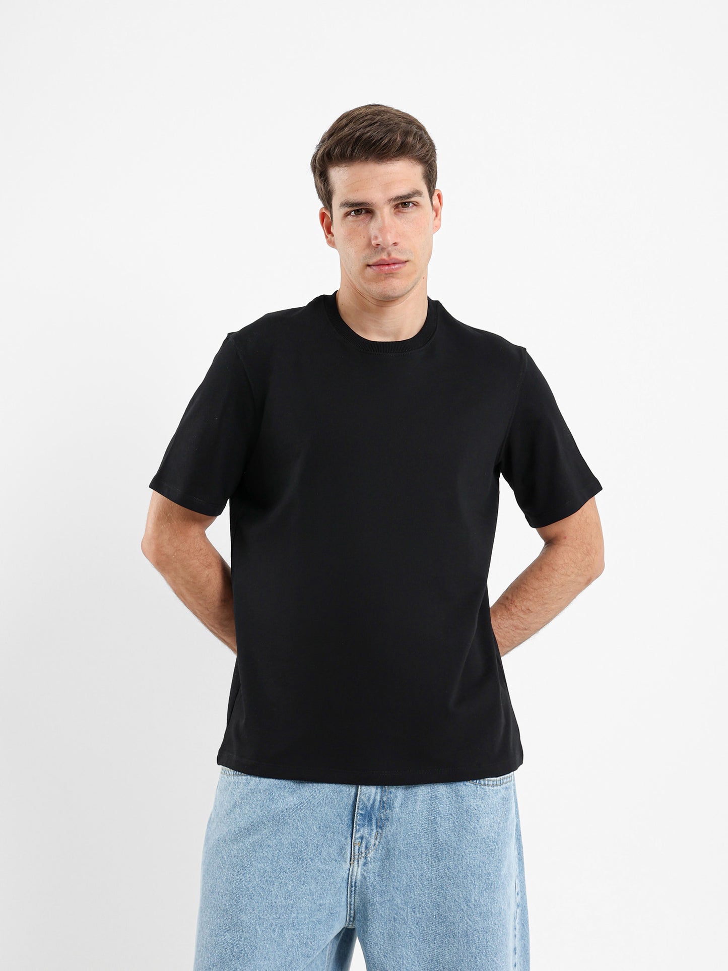 Basic Crew Neck Short Sleeve T-Shirt
