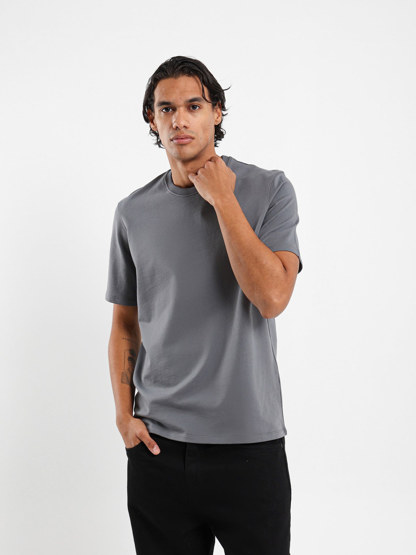 Basic Crew Neck Short Sleeve T-Shirt