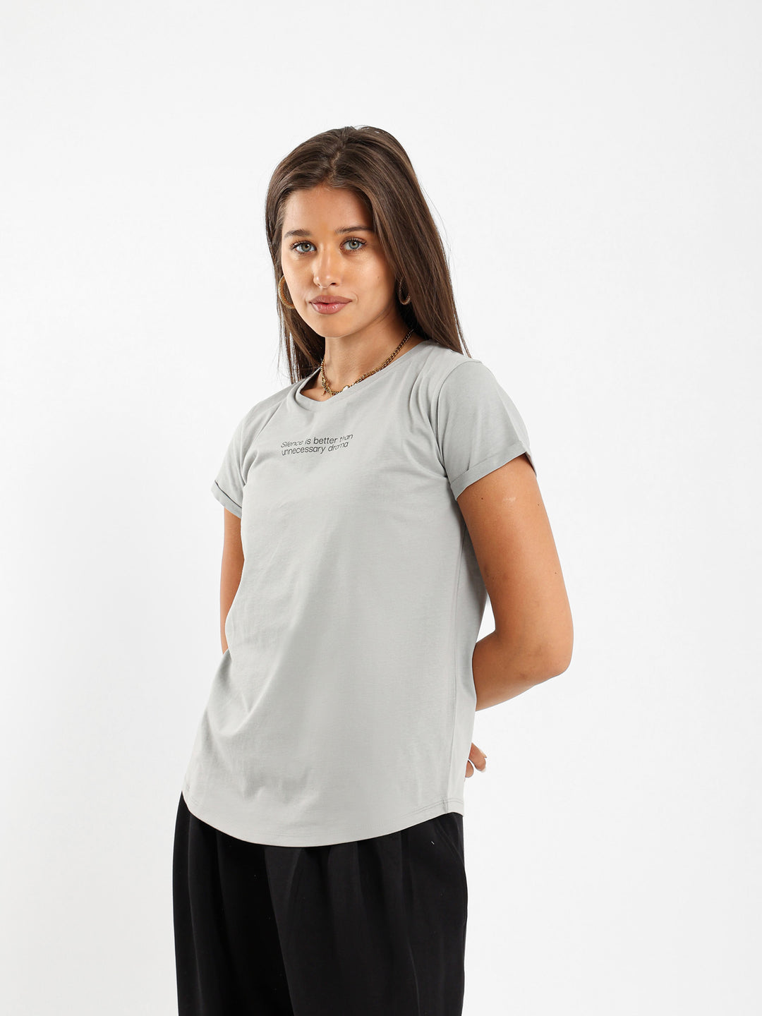 Stack Of Books Print T-Shirt