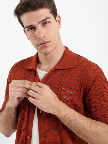 Tricot Half Sleeve Shirt