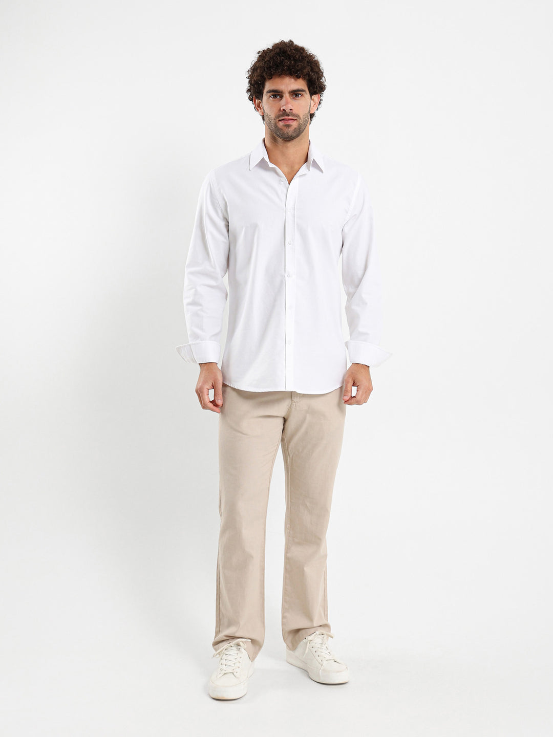 Basic Solid Oxford Shirt