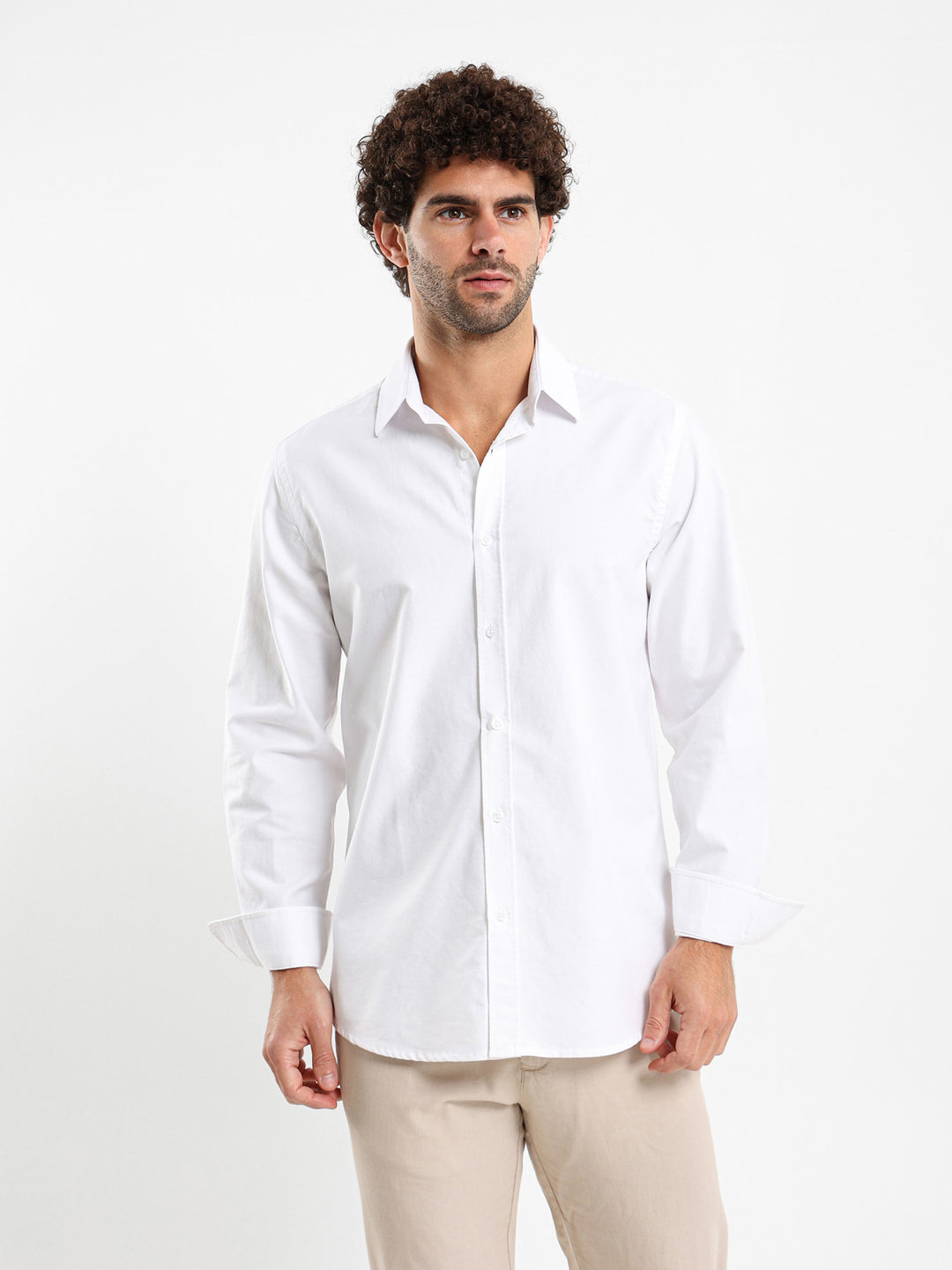 Basic Solid Oxford Shirt