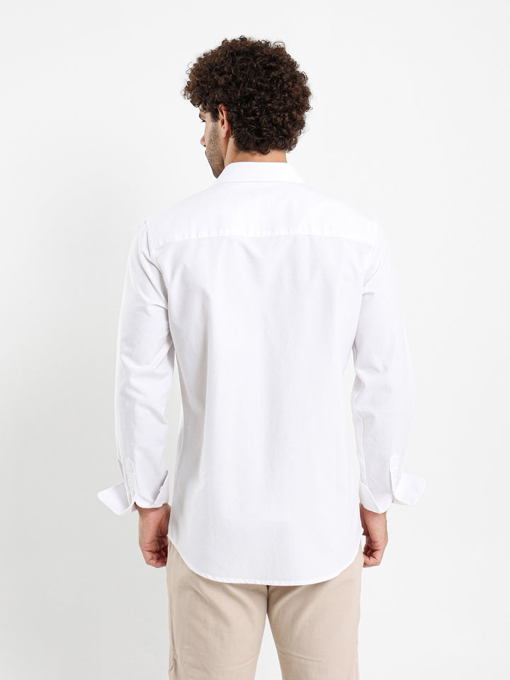 Basic Solid Oxford Shirt