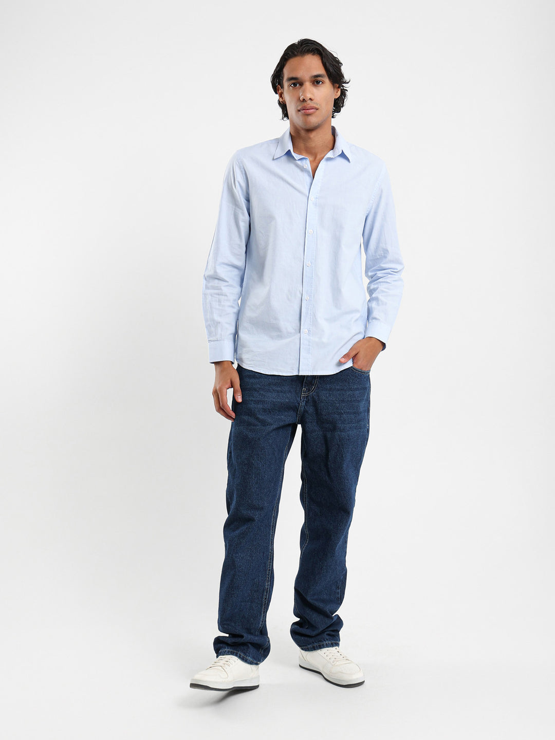 Basic Solid Oxford Shirt