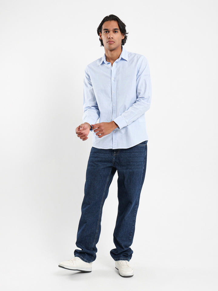 Basic Solid Oxford Shirt