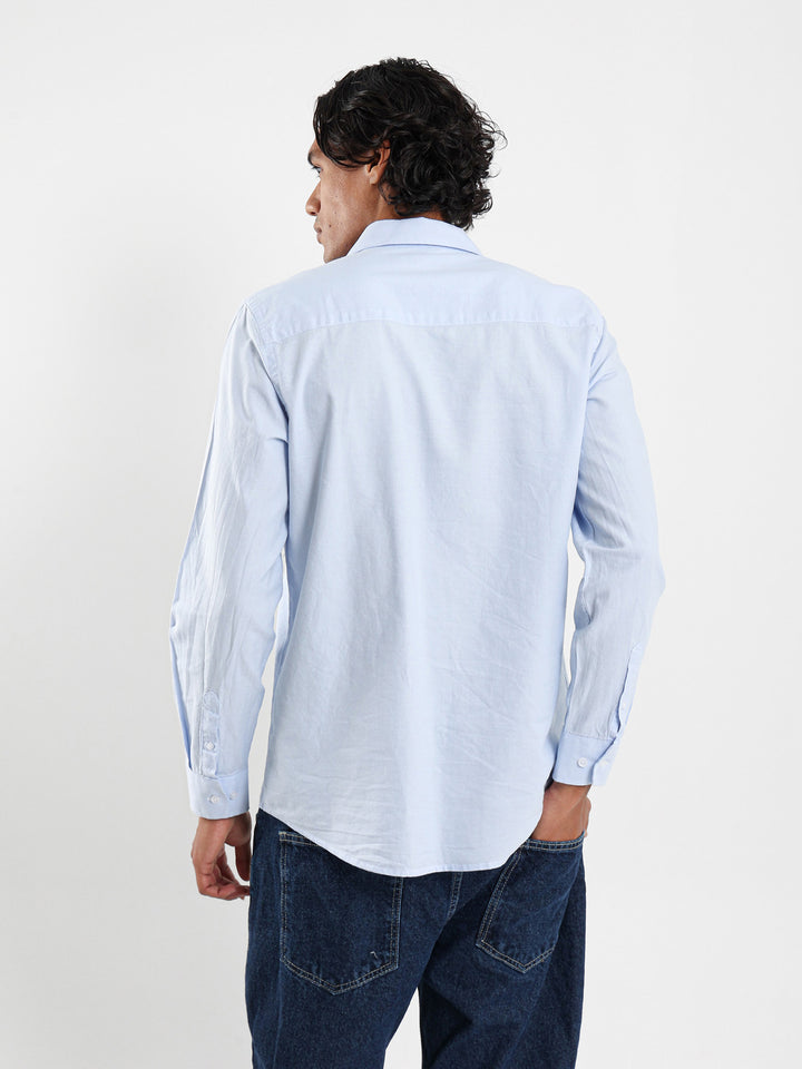 Basic Solid Oxford Shirt