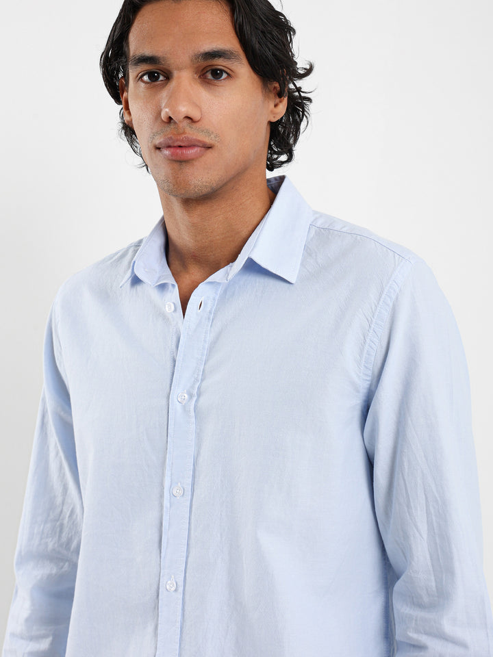 Basic Solid Oxford Shirt