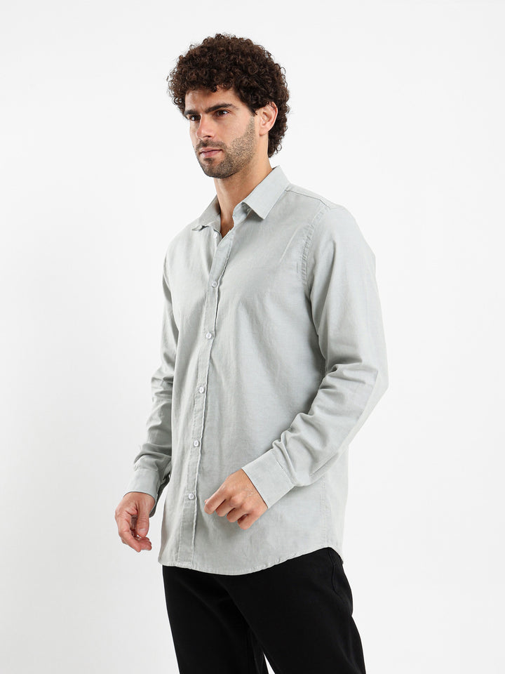 Basic Solid Oxford Shirt