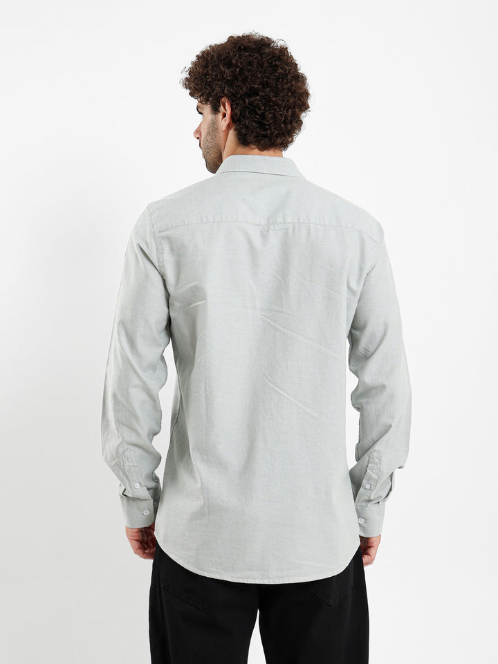 Basic Solid Oxford Shirt