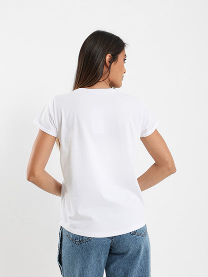 Mindful Break Printed T-Shirt