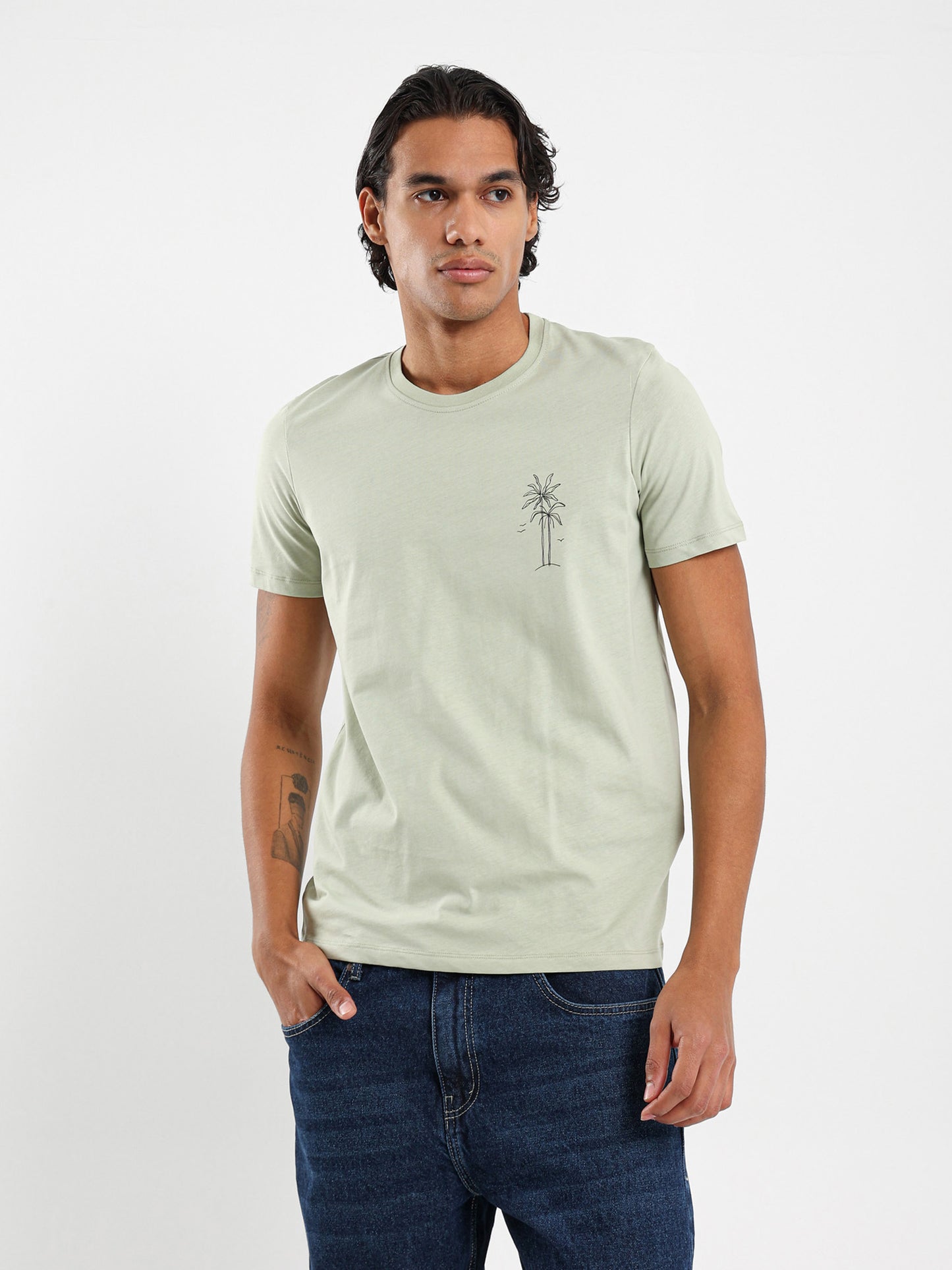 Palm Tree Graphic T-Shirt