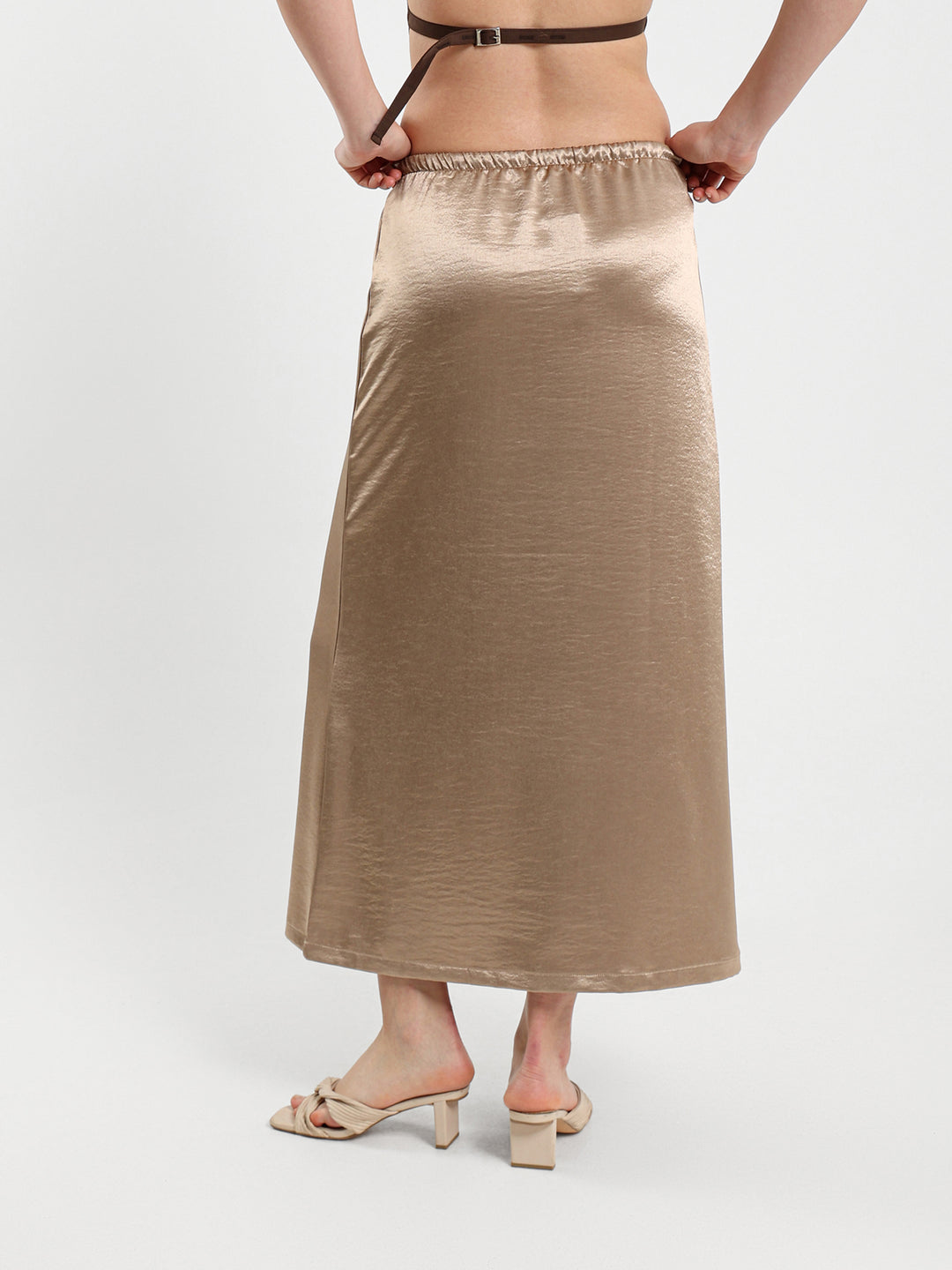 Satin Maxi Skirt