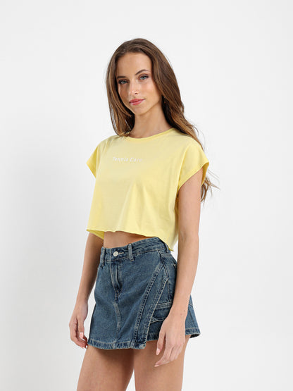 Tennis Core Cropped T-Shirt