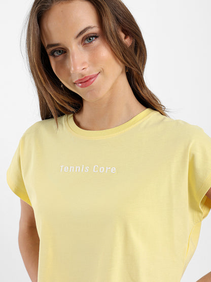 Tennis Core Cropped T-Shirt