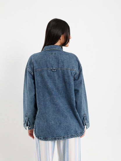Oversized Denim Shirt
