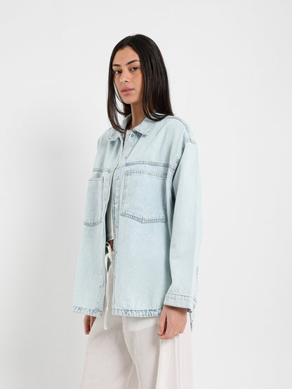 Oversized Denim Shirt