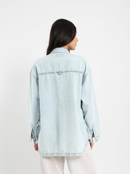 Oversized Denim Shirt