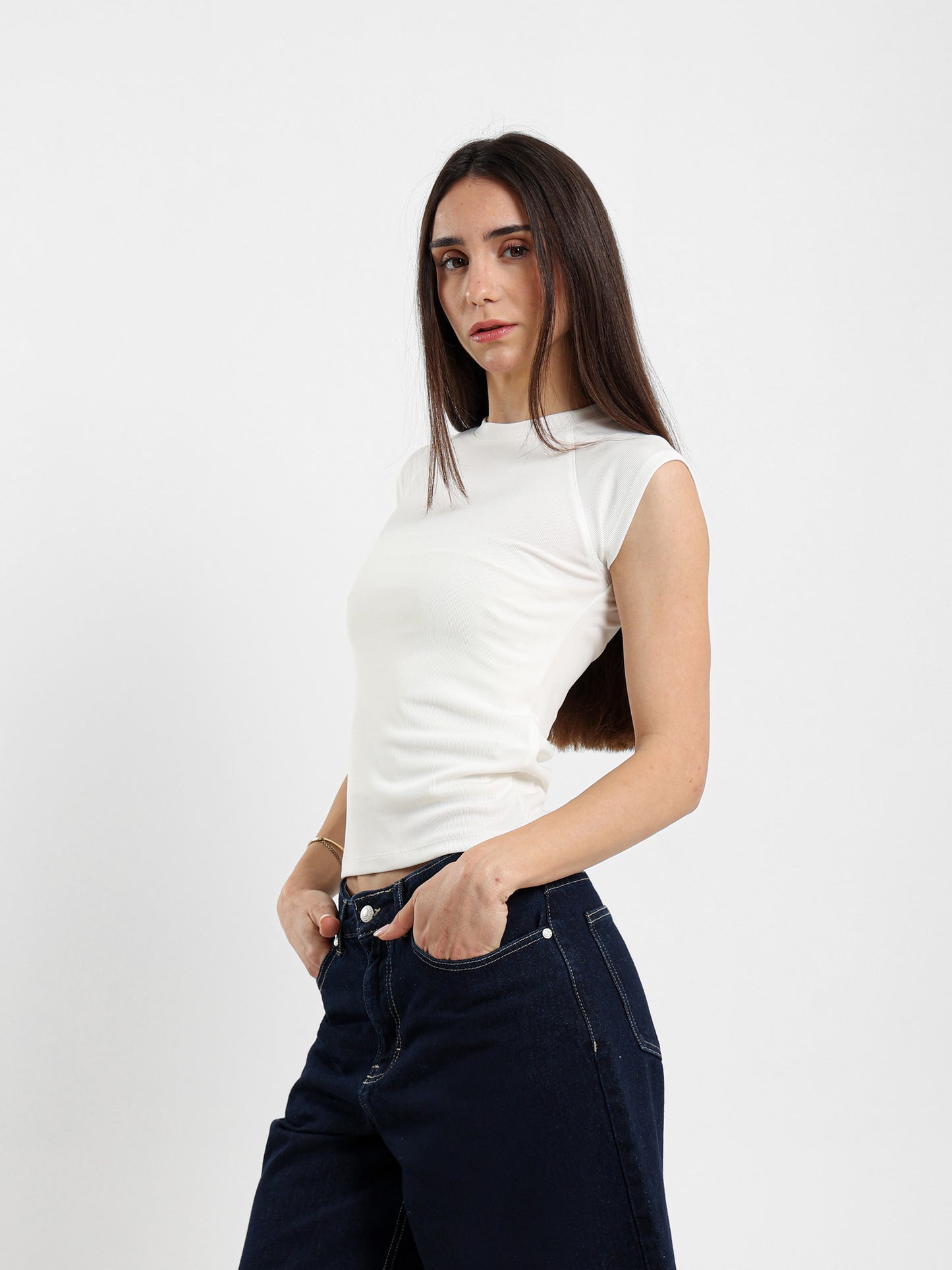 Sleeveless Raglan T-Shirt