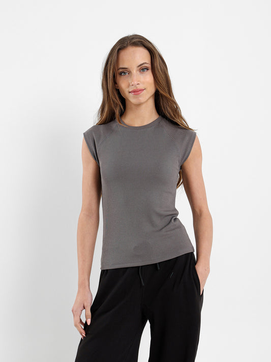 Sleeveless Raglan T-Shirt