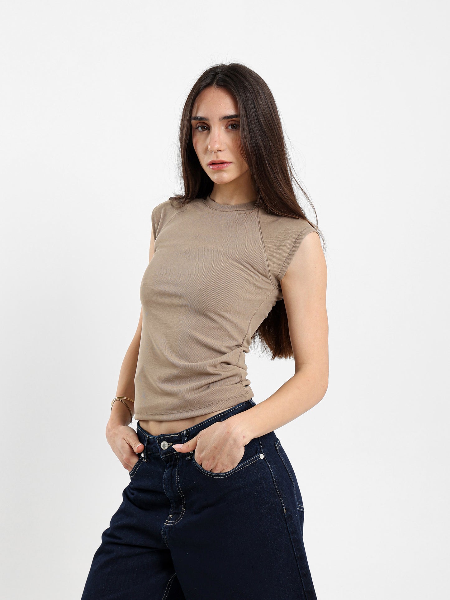 Sleeveless Raglan T-Shirt