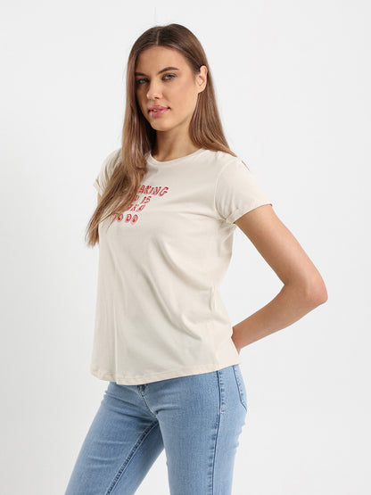 Waking Up Is Hard Printed T-Shirt