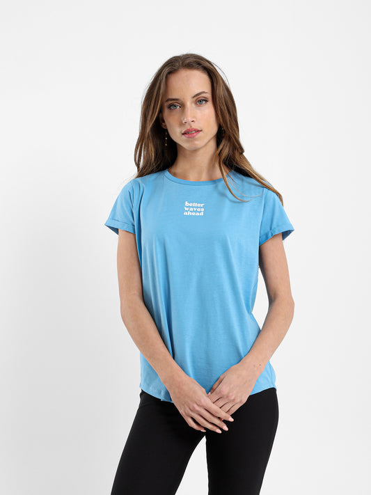 Better Waves Ahead Printed T-Shirt