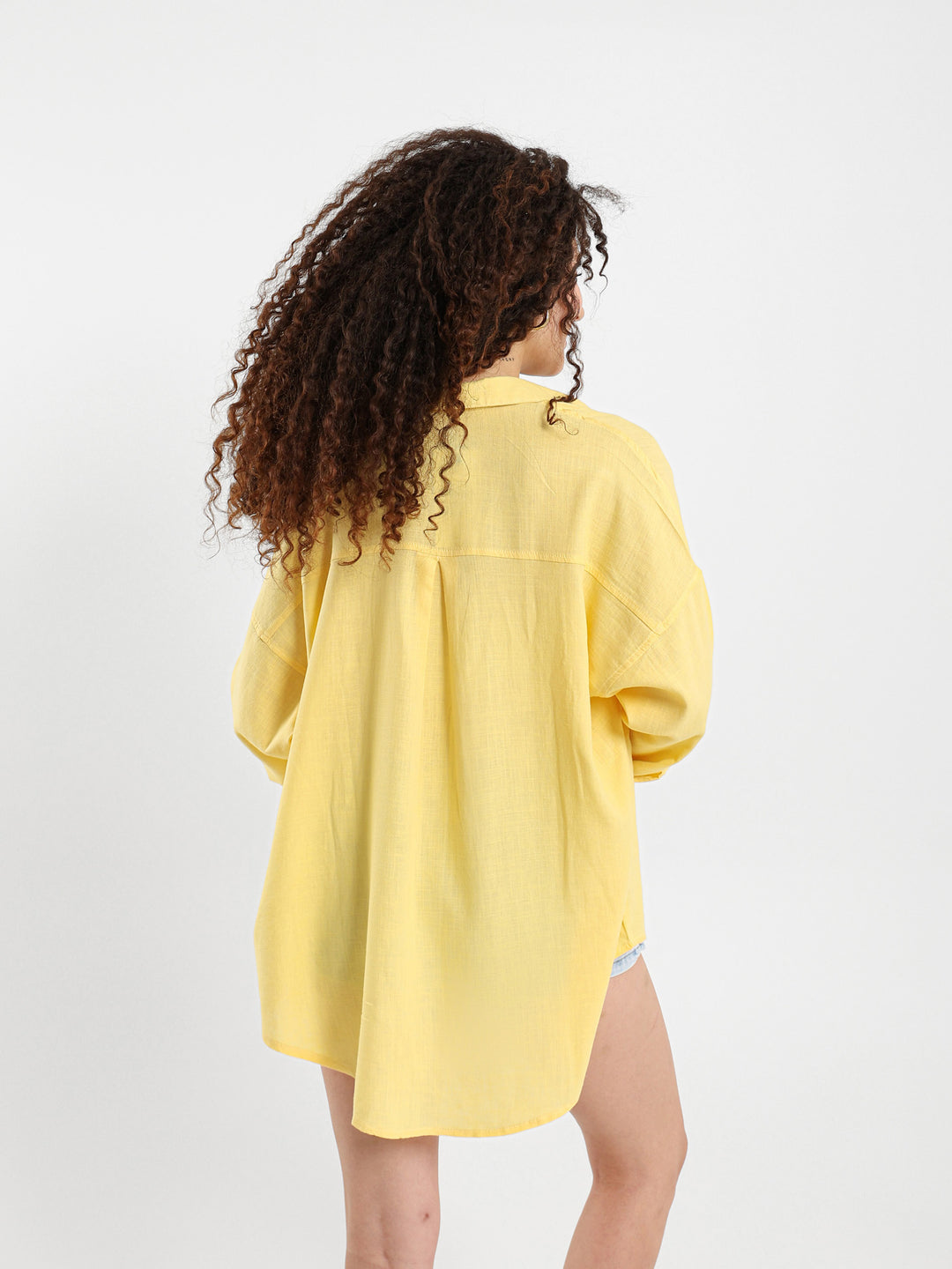 Oversized Linen Shirt