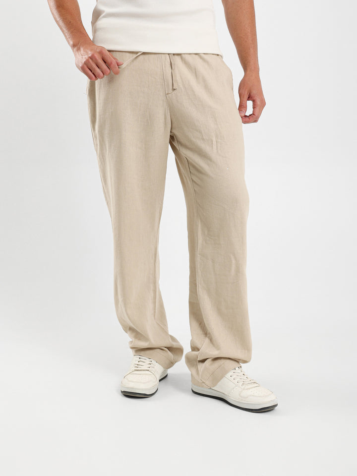 Linen Relaxed Pants