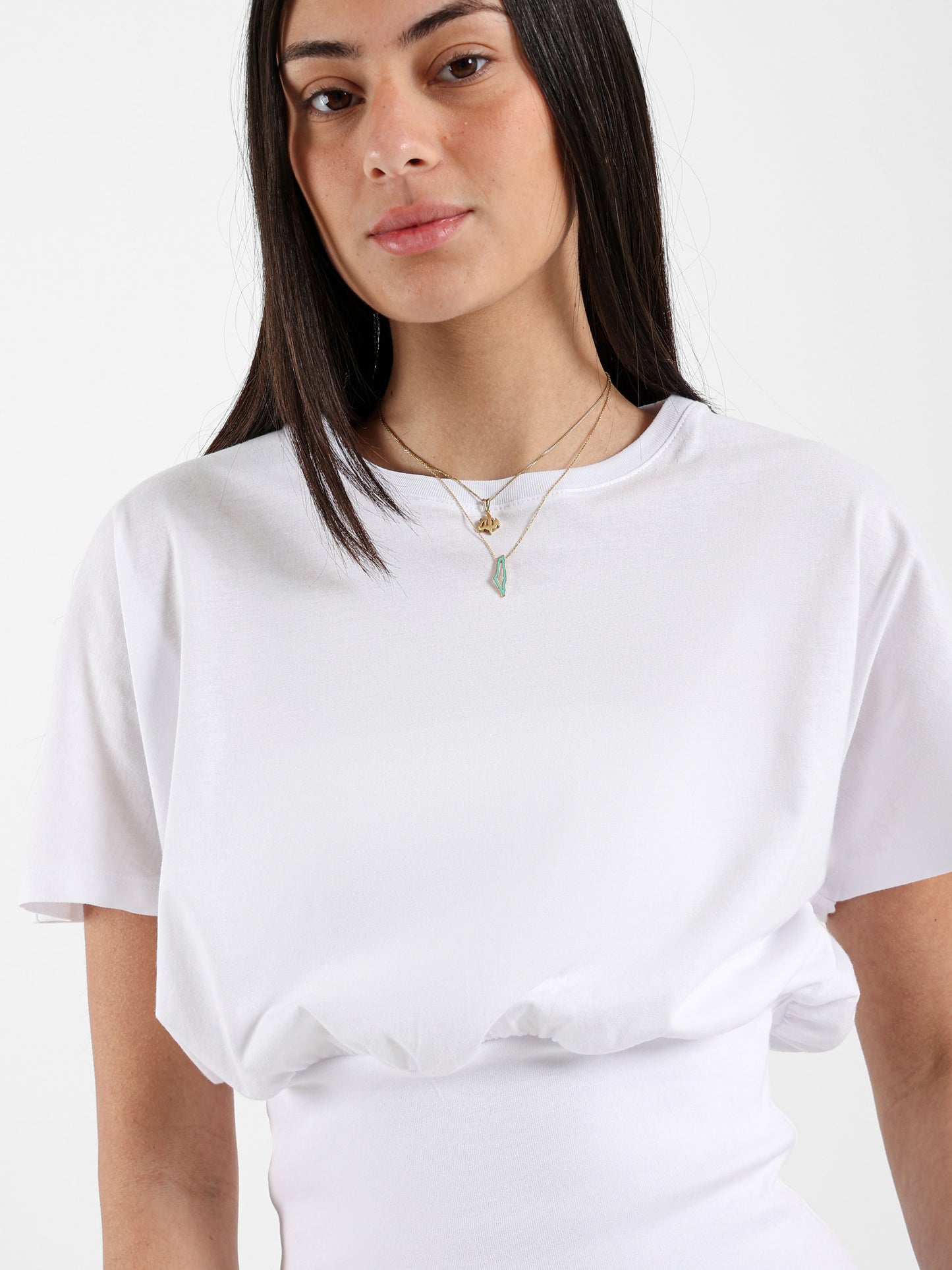 Fitted Waist T-Shirt