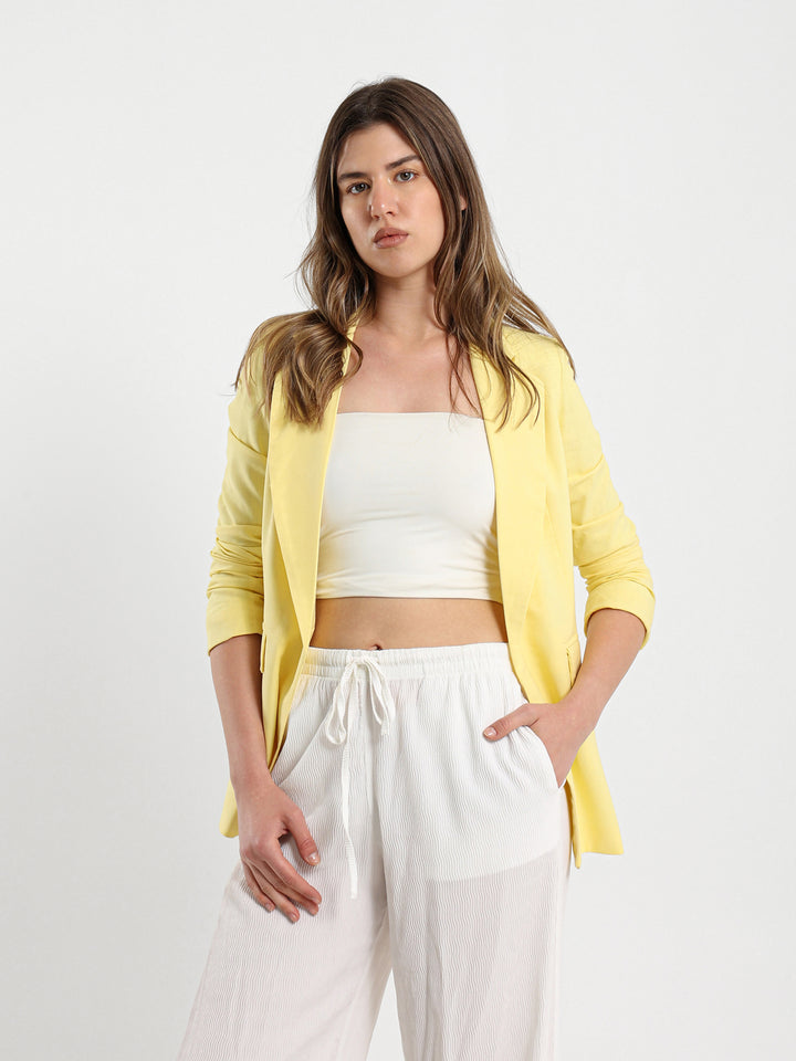 Lapel Collar Blazer
