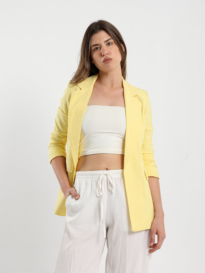 Lapel Collar Blazer