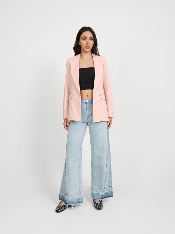 Lapel Collar Blazer