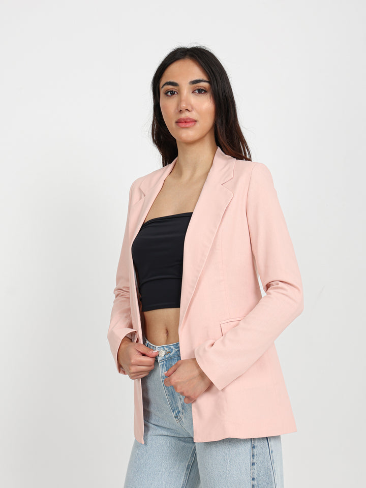Lapel Collar Blazer