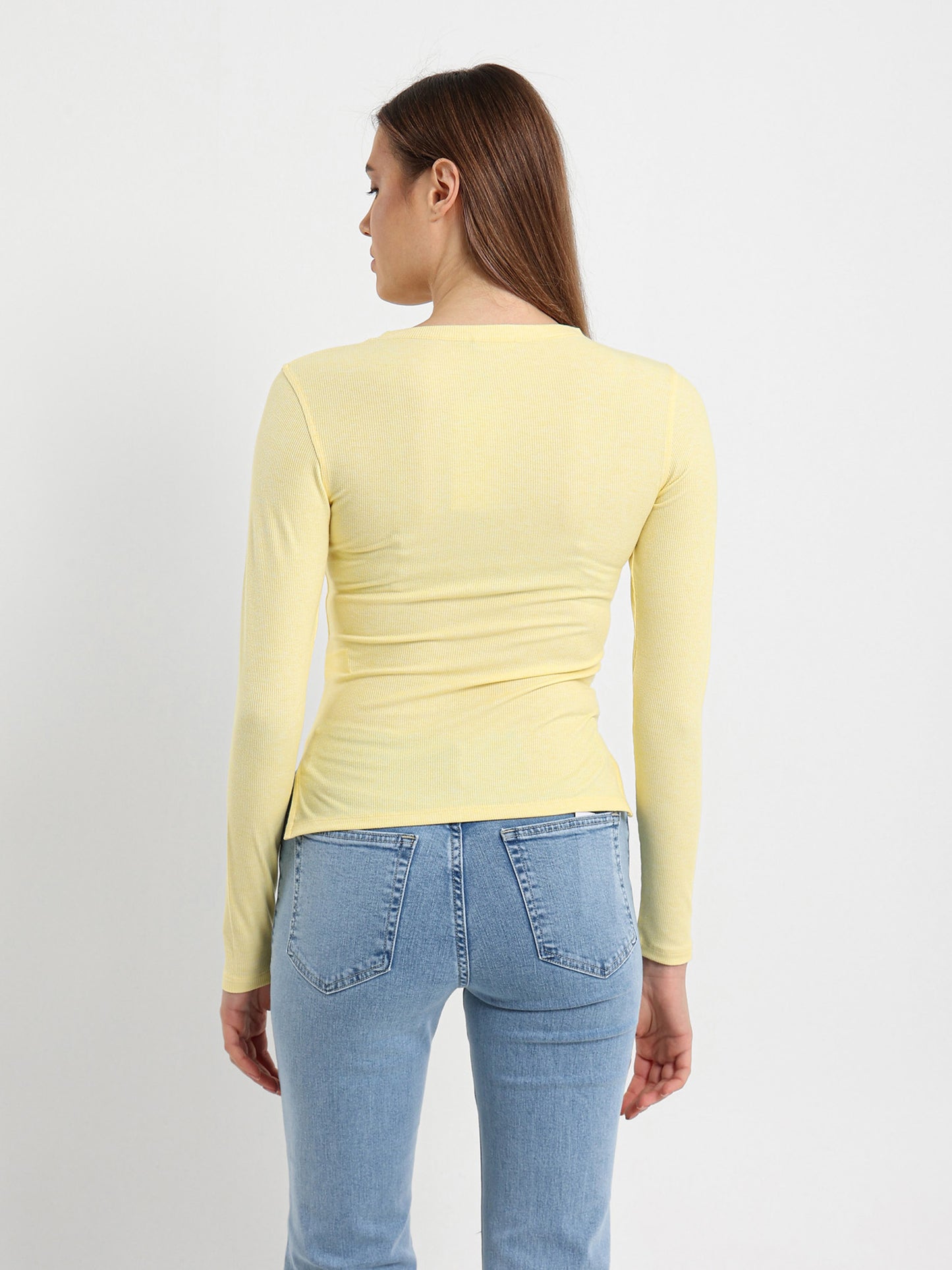 Basic Solid Long Sleeve Tee