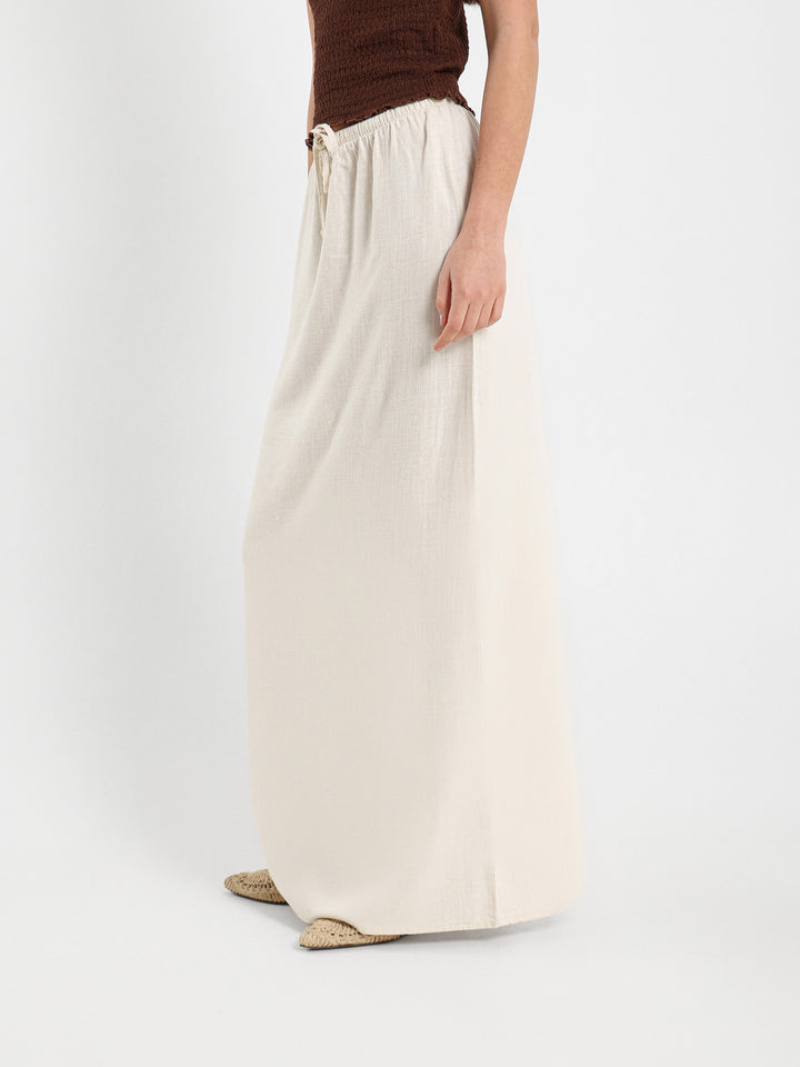 Maxi Linen Skirt