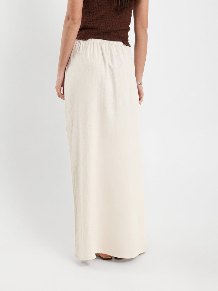 Maxi Linen Skirt