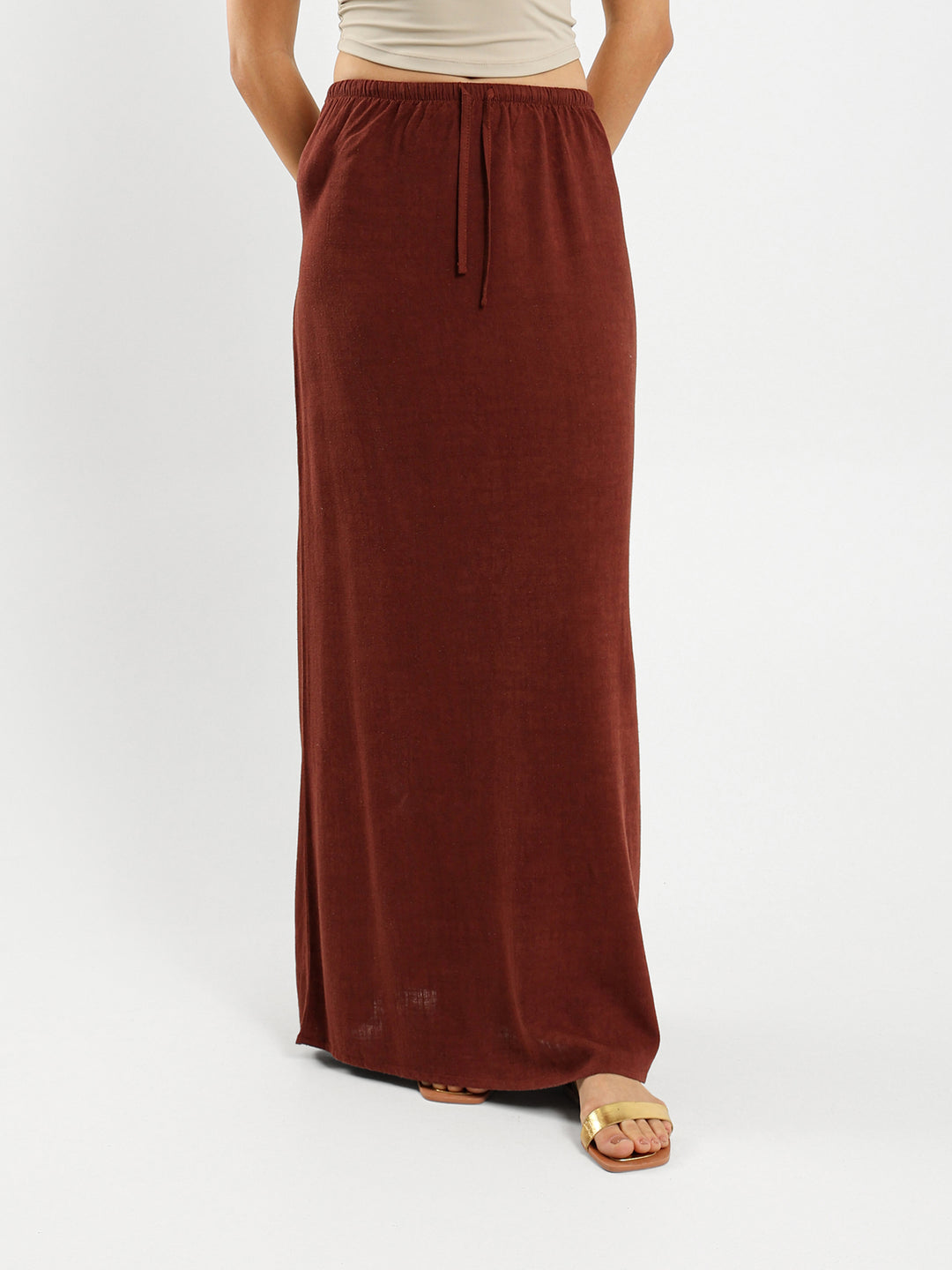 Maxi Linen Skirt