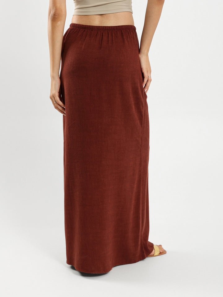 Maxi Linen Skirt