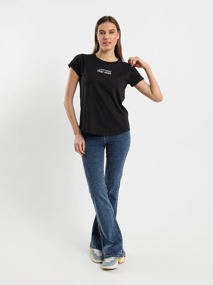 Here Comes the Sun Printed T-Shirt